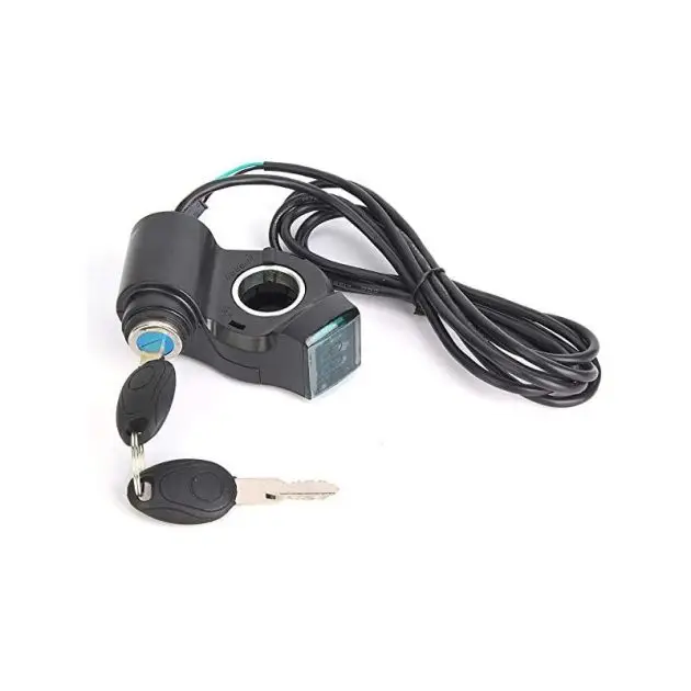 Accélérateur de trottinette électrique avec affichage numérique de la tension